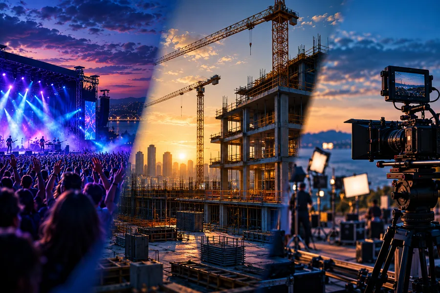 Konser, şantiye ve film seti için Yeni Ofis İçin İnternet Çözümü internet Kiralama